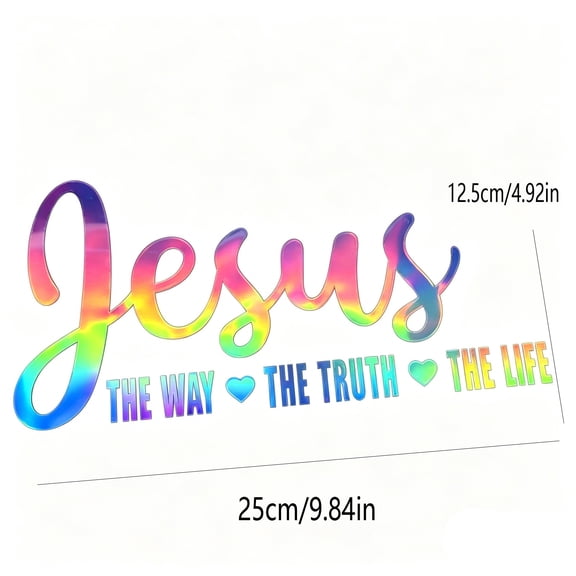 Car and Motorcycle Road Truth Stickers with Bold Lettering for Window Decoration – Easy Application, Durable Design