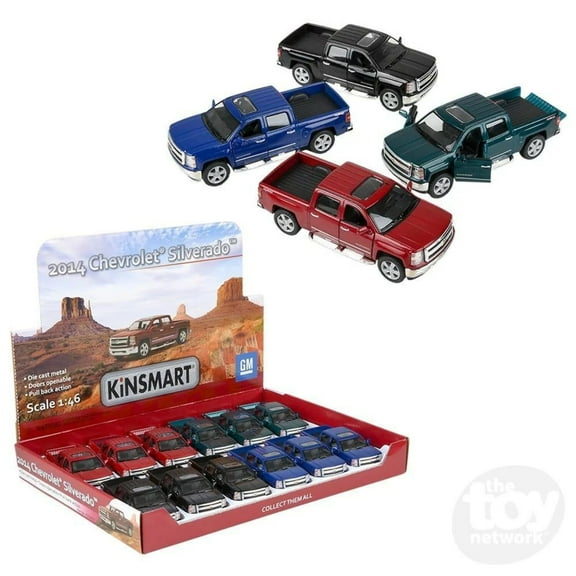 Car and Truck Play Vehicles Chevy Silverado Die-Cast 5"