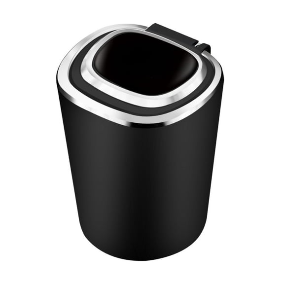 Car ashtray, car-mounted lid-equipped hanging ashtray, invisible car-mounted LED lamp