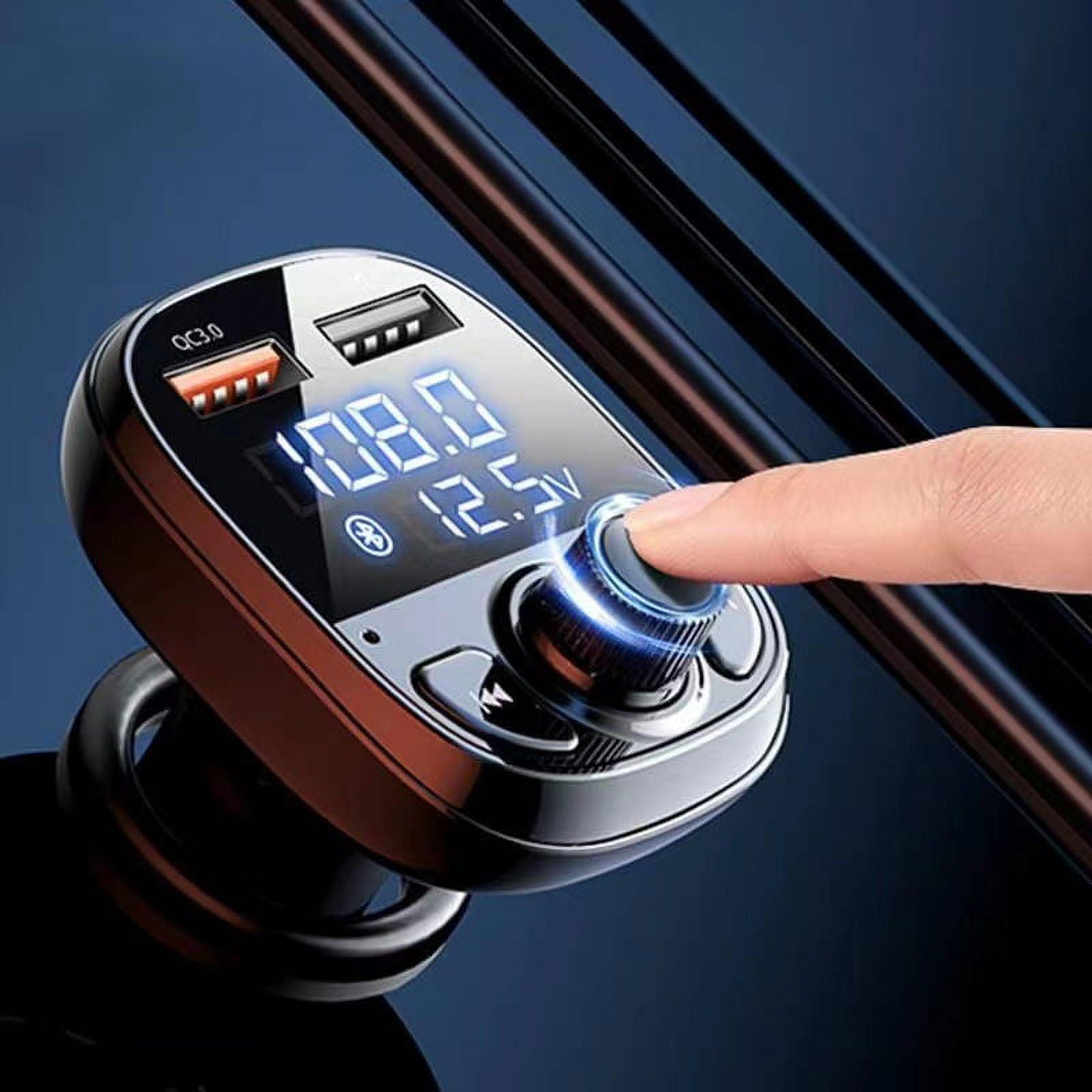 Car bluetooth mp3 player 5.0 lossless receiver aux car supplies multi