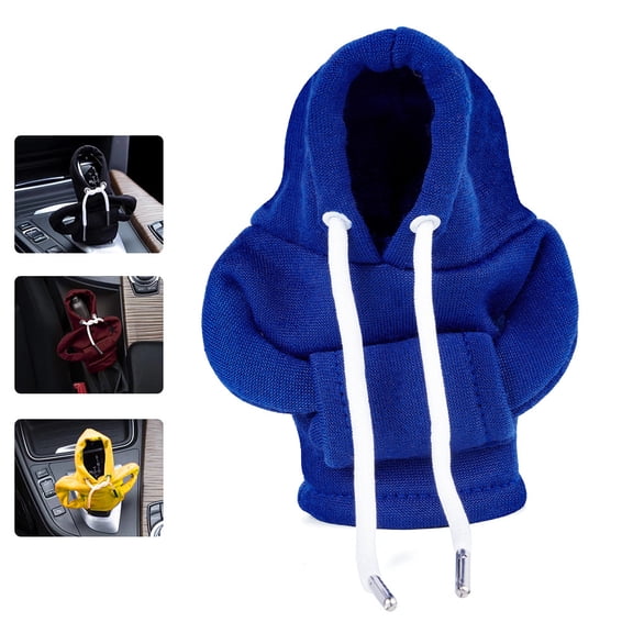 Car creative gear lever decoration hoodie sweatshirt gear lever decoration hoodie cockpit interior accessories