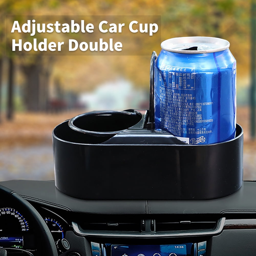 Car cup Holder,Car water cup holder,Twoinone base,Black