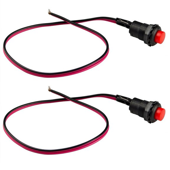 Car for HORN Button Switch Modified Small Replacement Switch High-Strength ABS Direct Fit for Interior Trim Upgrade 1-2PCS(2PCS)