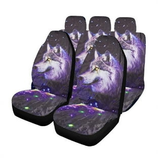 Indian Girl Wolf Car Seat Covers Set 2 Pc, Car Accessories Car Mats Co –  Love Mine Gifts