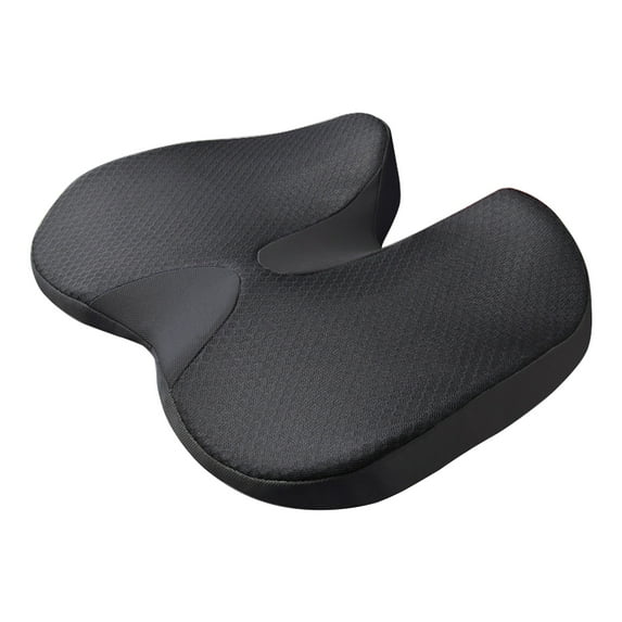 Car for Seat Cushion Pad Driver Passenger for Seat Cushion Comfort Memory Foam Works with Most Vehicles