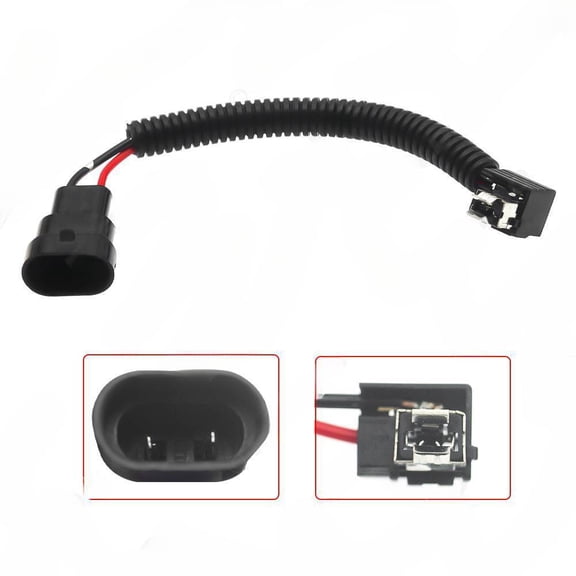 Car general light conversion line H1 original car plug to 9005 plug LED/HID socket line socket adapter