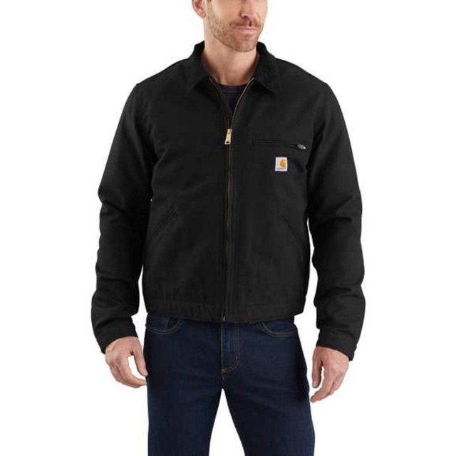 Carhartt Men's Relaxed Fit Duck BlanketLined Detroit Jacket