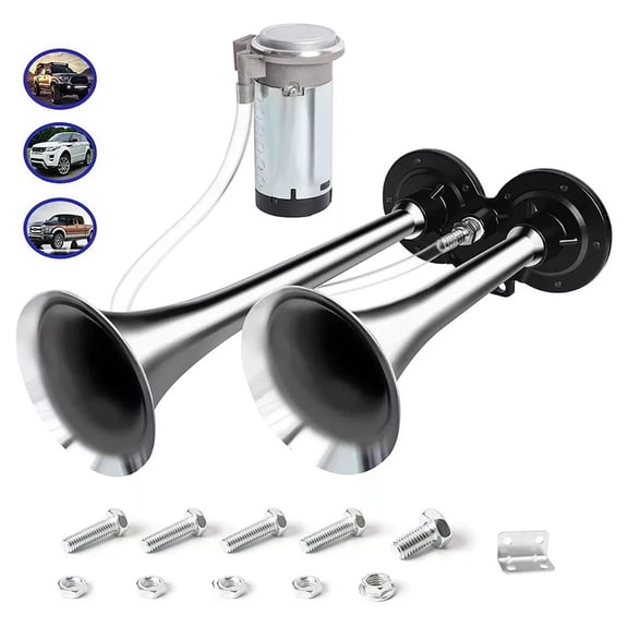 Car horn,12 V With Air Loud 12 V With Compressor Car Marine Boat Loud 12 V 150db Dual Air Compressor Car Marine Buzhi Air 150db Car Eryue 150db
