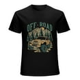 thumbnail image 1 of Car in the Middle of Mountain Vintage Road Trip T-Shirt, 1 of 5