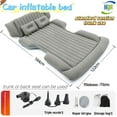 thumbnail image 1 of Car inflatable bed, foldable, camping use, travel essential, standard version, trunk use, 1 of 13