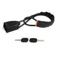 Car inside Interior Glow Steering Wheel Lock Seat Belt Lock Handbag
