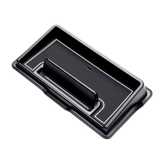 Car interior dashboard storage box, phone mounts, car styling accessories, phone White