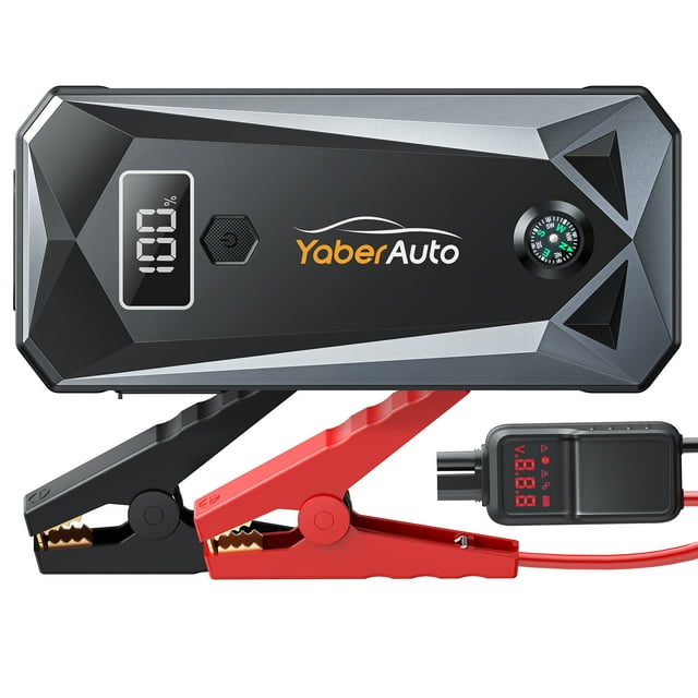 Car jump starter 5000A 26800mAh(All Gas/10L Diesel) Powerful Portable