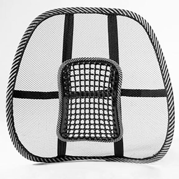 Car seat backrest cushion mesh lumbar backrest ice silk mesh breathable lumbar support parts- making it easier for you to drive