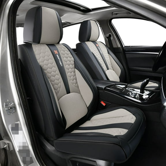 Car seat covers for the 2013 Volkswagen Passat SE sedan, waterproof faux leather, protect your car's interior, fit perfectly on your car seats, and fit all 5 seats without damaging them.