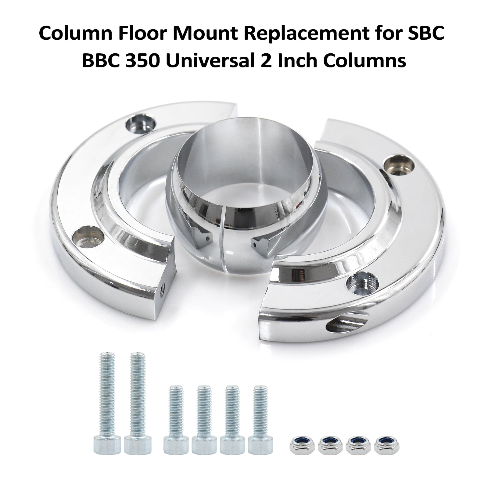 Column Mount Insert 2 Inch Column Floor Mount Universal Steering Column Floor Mount For 2 ...