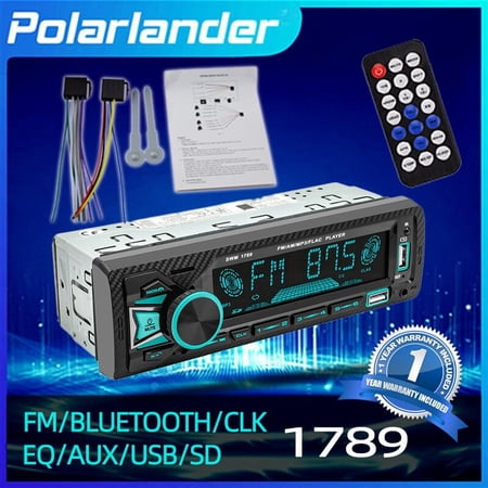 Car stereo 1 Din Car Radio Audio Copy Function BT FM USB TF AUX Bluetooth AI voice Smartphone APP Control Multimedia Player 60W*4 12V