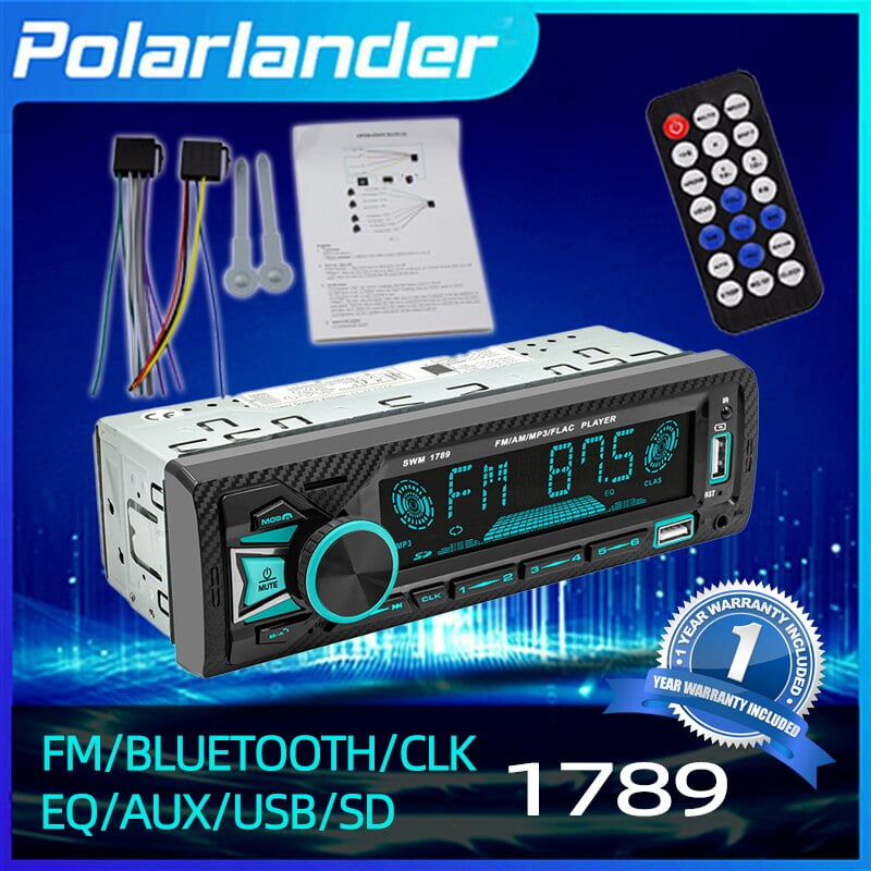 Car stereo 1 Din Car Radio Audio Copy Function BT FM USB TF AUX