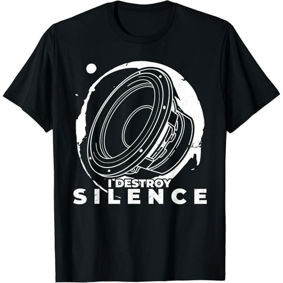 Car subwoofer loudspeaker technician engineering audiologist T-Shirt