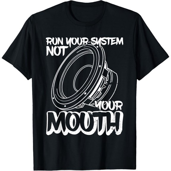 Car subwoofer loudspeaker technician engineering audiologist T-Shirt