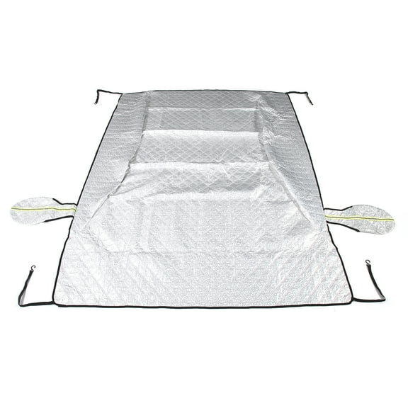 Car sunshade and snow shield for 2019 Toyota Supra，Foldable Reflective Sun Visor, Snow Blocker