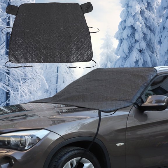 Car sunshade and snow shield for BMW X1 2010-2015Small pickup trucksFoldable Reflective Sun Visor, Snow Blocker
