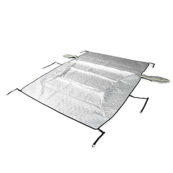 Car sunshade and snow shield for Corvette  C6 2005-2013Foldable Reflective Sun Visor, Snow Blocker