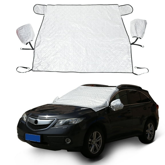 Car sunshade and snow shield for Porsche Cayenne 2011-2024Foldable Reflective Sun Visor, Snow Blocker