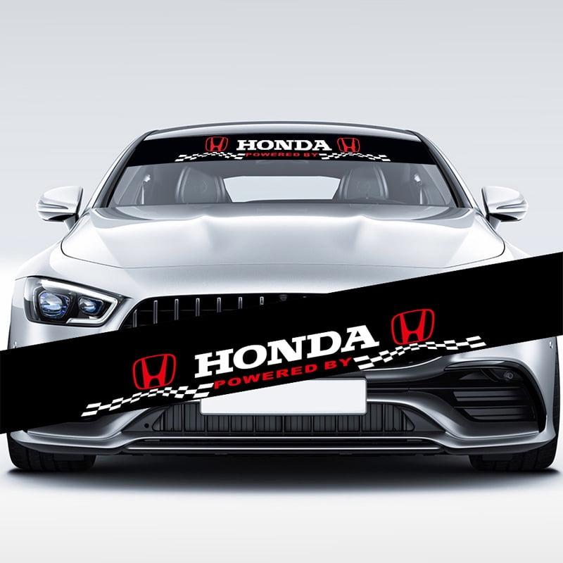 Car windshield sticker matte black UV car sticker - Walmart.com