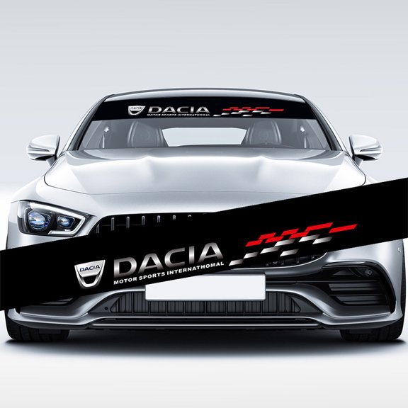Car windshield sticker matte black UV car sticker