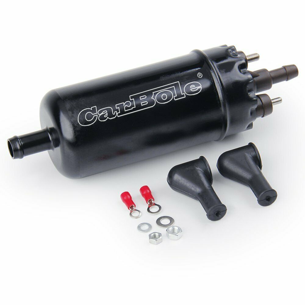 CarBole Inline EFI Electric High Pressure Transfer Fuel Pump 125 PSI