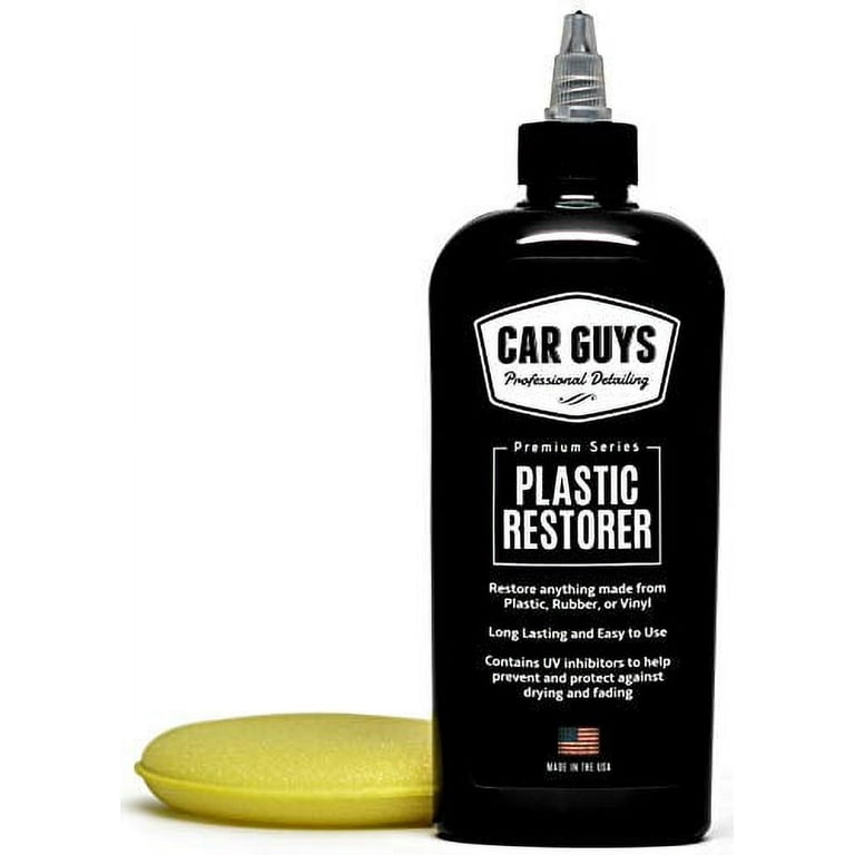 ZenaShine Plus plastic restorer spray for cars with pleasant scent.