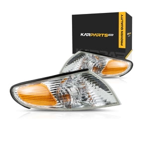 CarLights360: For 1999 2000 2001 Toyota Solara Parking Light Assembly Driver and Passenger Side Pair DOT Certified w/Bulbs - Replaces TO2520159 TO2521159