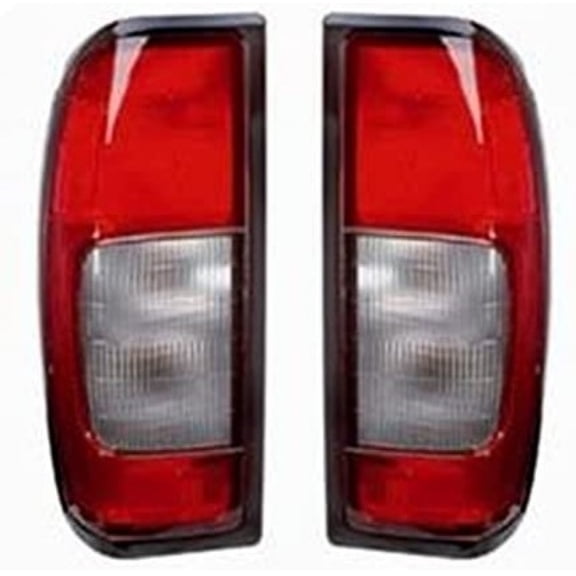 CarLights360: For 2000 2001 Nissan Frontier Tail Light Assembly Driver and Passenger Side w/Bulbs DOT Certified - Replaces NI2800141 NI2801141 26555-7B425 (Vehicle Trim: 3.3L V6 3275cc; From 09/1999)