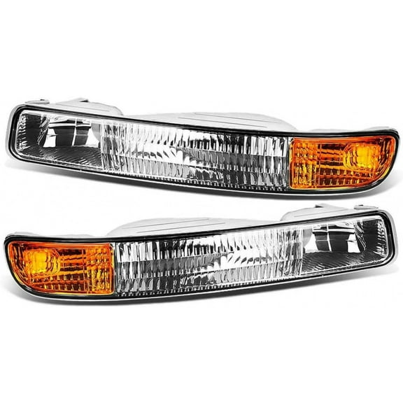 CarLights360: For 2000-2006 GMC Yukon Side Marker Light Driver And Passenger Side | Pair | DOT Certified | GM2520174 GM2521174 (Vehicle Trim: Classic ) | 15199560, 15199561
