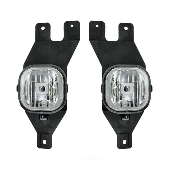 CarLights360: For 2001 2002 2003 2004 Ford F-350 Super Duty Fog Light Assembly Driver and Passenger Side Pair w/Bulbs DOT Certified | FO2592200, FO2593200