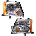 thumbnail image 1 of CarLights360: For 2005 2006 2007 2008 Nissan Xterra Headlight Assembly Driver and Passenger Side DOT Certified Chrome w/ Bulbs - Replaces NI2502161 NI2503161, 1 of 4