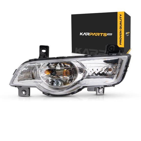 CarLights360: For 2009 2010 2011 2012 Chevy Traverse Front Signal/Corner Light Assembly Driver Side w/Bulbs - CAPA Certified Replacement for GM2520194 | 20794799, 25778618