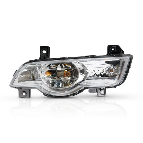 CarLights360: For 2009 2010 2011 2012 Chevy Traverse Front Signal/Corner Light Assembly Driver Side w/Bulbs - DOT Certified Replacement for GM2520194 | 20794799, 25778618