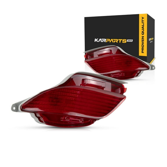 CarLights360: For 2010-2015 Lexus RX450h Side Marker Light Assembly Driver and Passenger Side Pair w/Bulbs CAPA Certified - Replaces LX2860103 LX2861103 | 81490-0E010, 81480-0E010