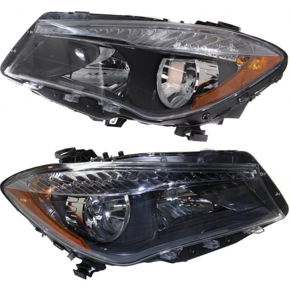 CarLights360: For 2014 2015 2016 2017 Mercedes-Benz CLA250 Headlight Assembly Driver and Passenger Side Base/4Matic Models | DOT Certified w/Bulbs Replaces MB2502222