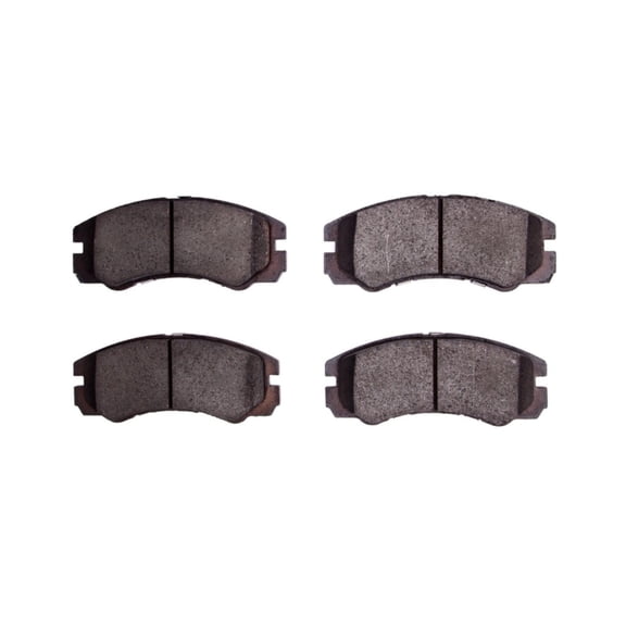 CarLights360 For Acura SLX 1996 1997 1998 1999 Disc Brake Pads | Ceramic Friction | 137.7 Millimeters / 5.42 Inches Pad Length | Without Clips Option | Without Hardware Option