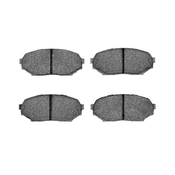 CarLights360 For Asuna Sunfire 1993 Disc Brake Pads | Low Metallic Friction Material | 46 Millimeters / 1.81 Inches Inner Height | 110 Millimeters / 4.33 Inches Inner Width