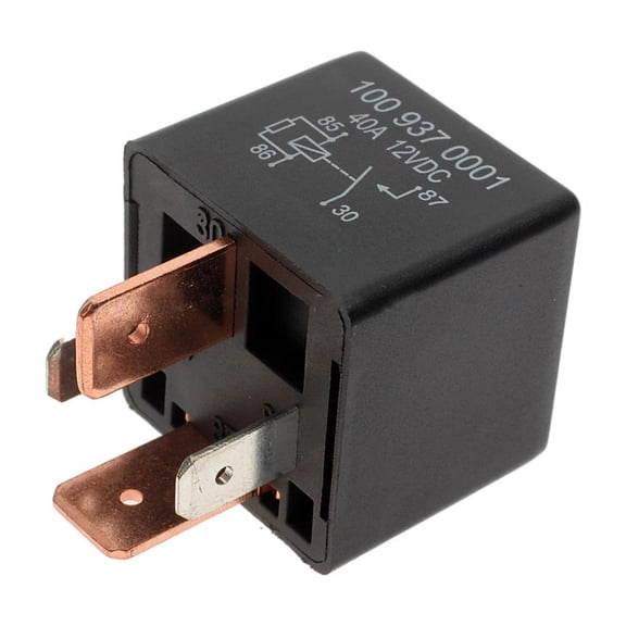 CarLights360 For Audi 100/100 Quattro 1990 91 92 93 1994 Relay | Blade Terminal | Rectangular Connector | Multi-Function Relay | 70 Amperage Rating | 1 Male Terminal | For 191937503, 4H0951253