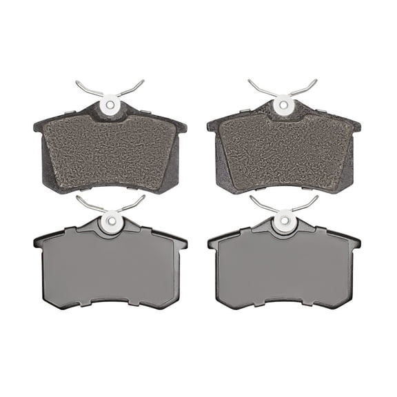 CarLights360 For Audi A1 2011-2018 Disc Brake Pads | Ceramic Friction Material | 52.8 Millimeters / 2.08 Inches Inner Height | 87.1 Millimeters / 3.43 Inches Inner Width