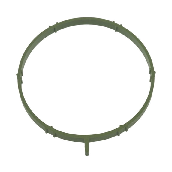 CarLights360 For Audi A5 Quattro 2010-2017 Electronic Throttle Body Gasket | Rubber | Green | TBI System | 1 Gasket Quantity | 2.91 Inches Inside Diameter | 74.07 Millimeters Inside Diameter