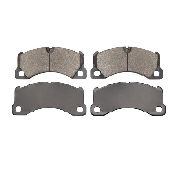 CarLights360 For Audi RS e-tron GT Performance 2025 Disc Brake Pads | Low Metallic Friction Material | 94.7 Millimeters / 3.73 Inches Inner Height | 209.6 Millimeters / 8.25 Inches Inner Width