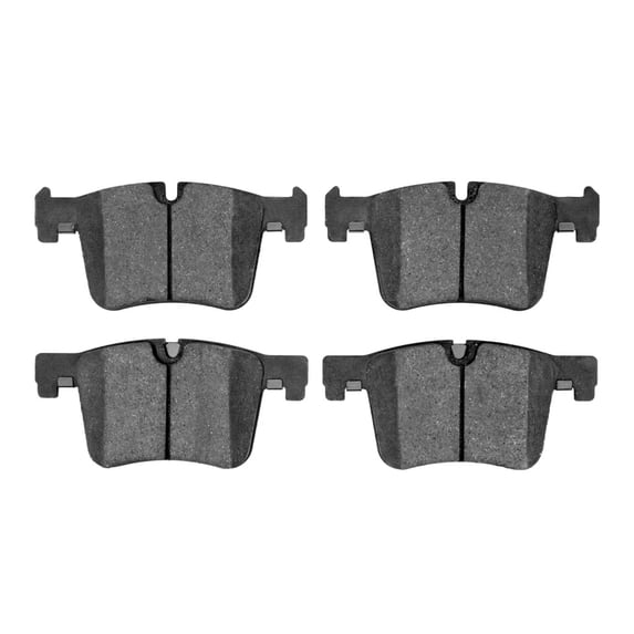 CarLights360 For BMW 320i/320i xDrive 2013 14 15 16 17 2018 Disc Brake Pads | Low Metallic Friction | Electronic Pad Wear Sensor Type | 18.4 Millimeters / 0.72 Inches Inner Overall Thickness