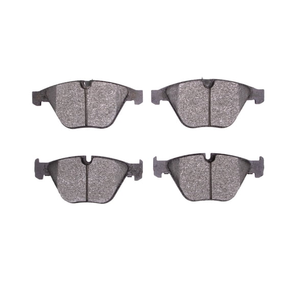 CarLights360 For BMW 335i 2007-2013 Disc Brake Pads | Low Metallic Friction | Electronic Pad Wear Sensor | 68.3 Millimeters / 2.69 Inches Inner Height | 155.2 Millimeters / 6.11 Inches Inner Width