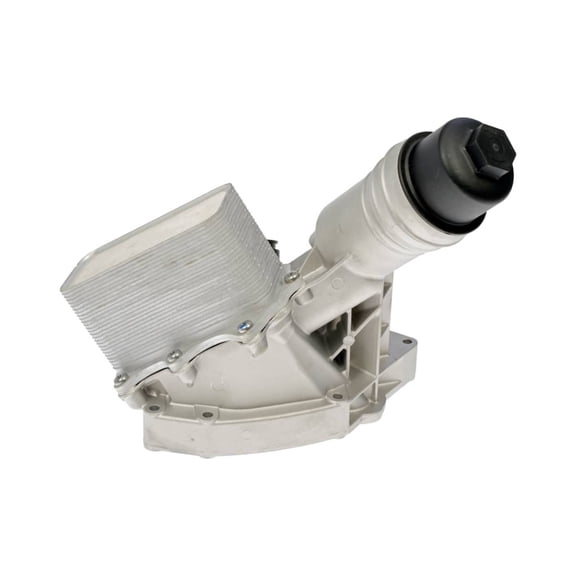 CarLights360 For BMW 745e xDrive 2020 2021 2022 Oil Filter Housing | Aluminum, Plastic Material | 6 Mounting Hole Quantity | Replacement For 11428488578, 11428583895